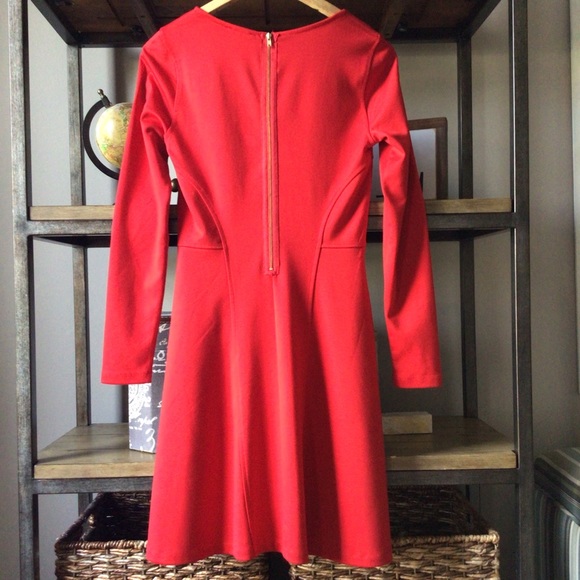 The Limited Red Fit and Flare Skater Dress - Picture 2 of 4